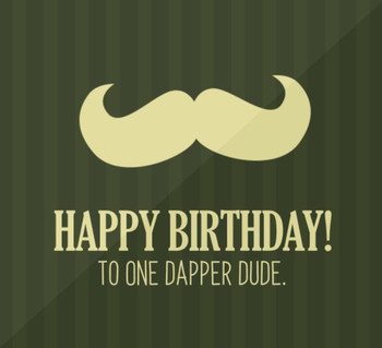 Dapper husband birthday free for husband amp wife ecards ...
