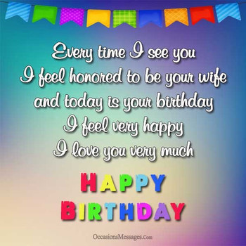 Happy birthday wishes and messages for husband