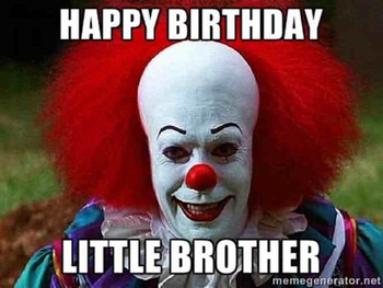 Happy birthday little brother funny meme happy birthday l...