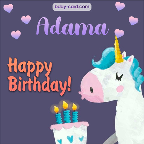 Funny Happy Birthday pictures for Adama