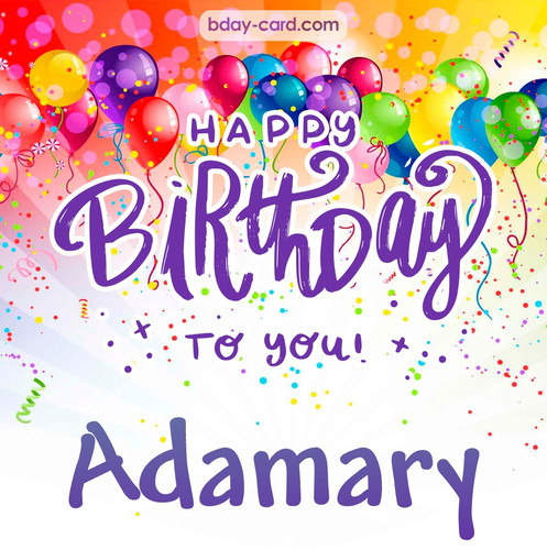 Beautiful Happy Birthday images for Adamary