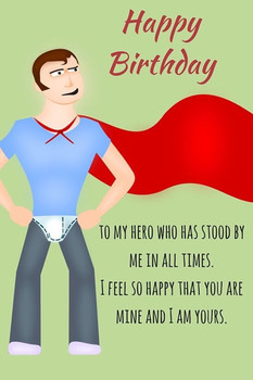 Bday card images for a Superman