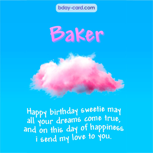 Happiest birthday pictures for Baker - dreams come true