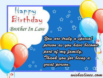 Happy birthday brother in law quotes and messages wishes ...