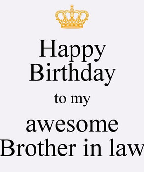 √ Brotherinlaw poem staggering happy birthday brother in ...