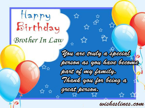 Happy birthday brother in law quotes and messages wishes ...