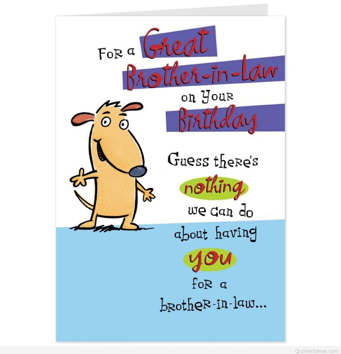 Wonderful birthday cards that can make your brother in law