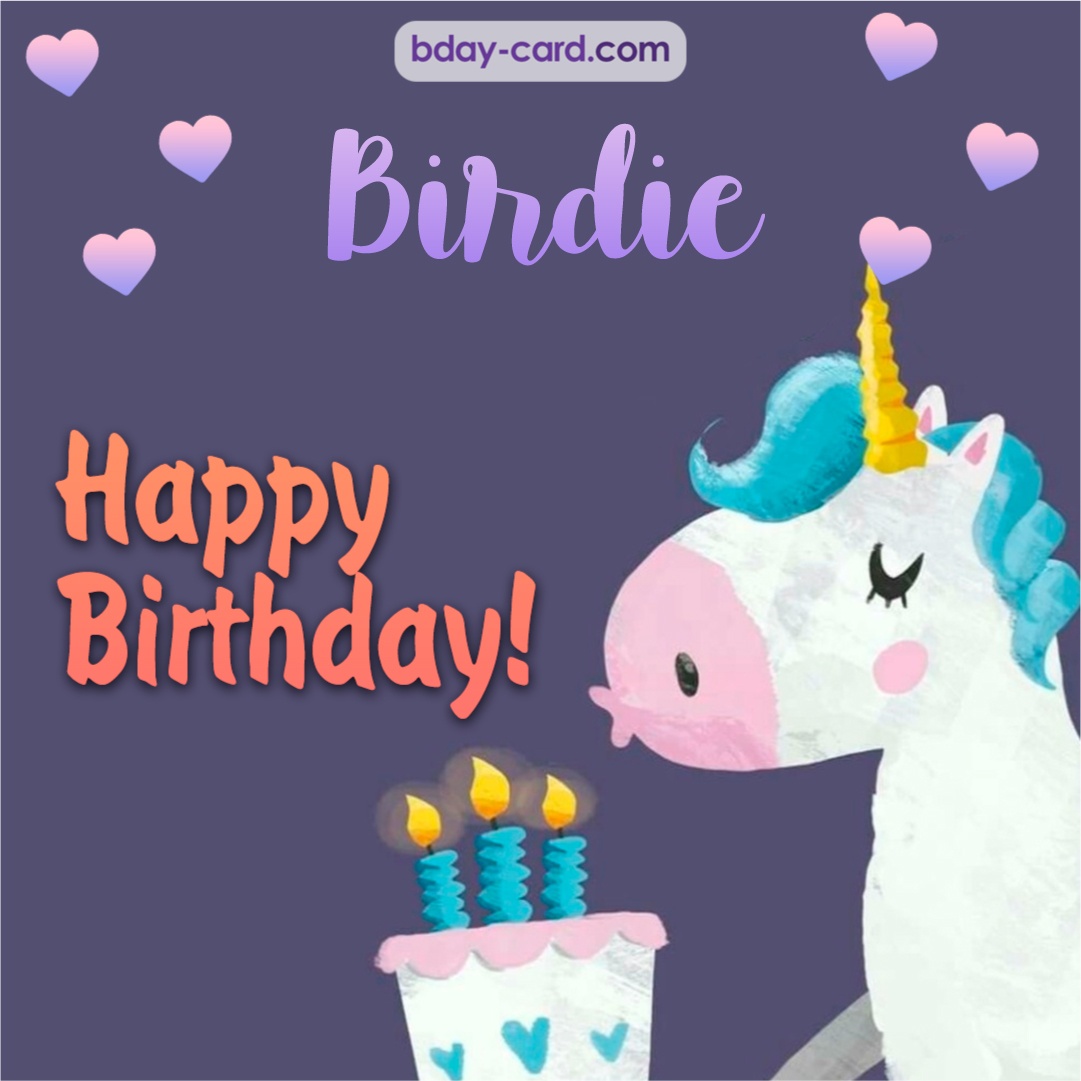 Funny Happy Birthday pictures for Birdie