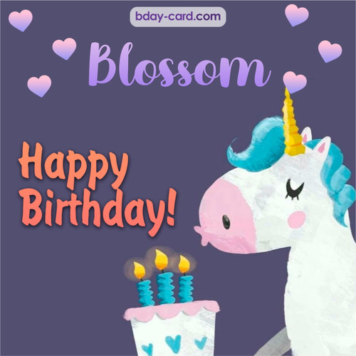 Funny Happy Birthday pictures for Blossom
