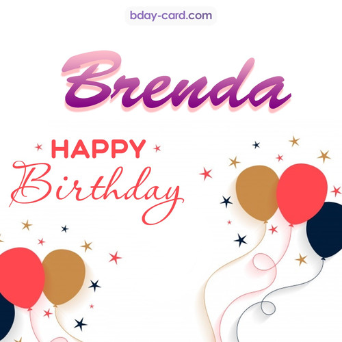 Bday pics for Brenda with balloons