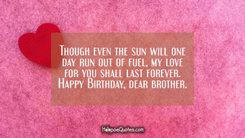 Happy birthday brother! birthday wishes for brother with ...
