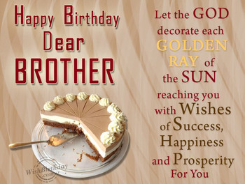 Happy birthday wishes to brother sister happy birthday to...