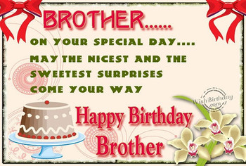 Top images of happy birthday wishes for brother from sister