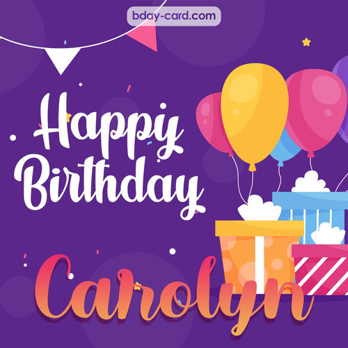 Birthday images for Carolyn 💐 — Free happy bday pictures and photos