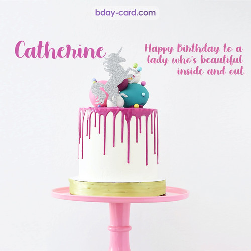 Bday pictures for Catherine with cakes