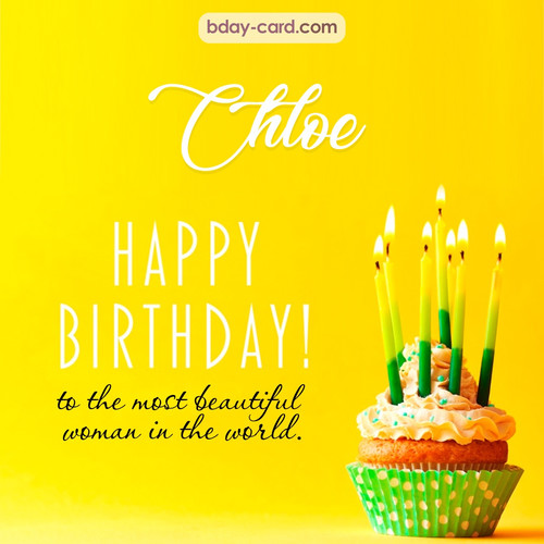 Birthday pics for Chloe with cupcake