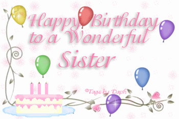 Birthday wishes for sister pictures images photos