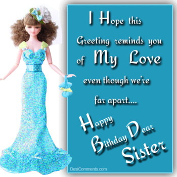 Happy birthday dear sister desments