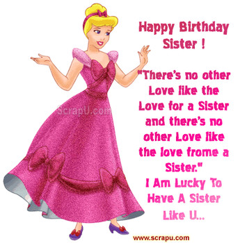 Happy birthday sister in law clipart