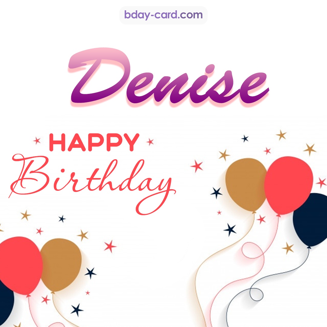 Birthday images for Denise 💐 — Free happy bday pictures and photos ...