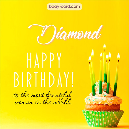 Birthday pics for Diamond with cupcake