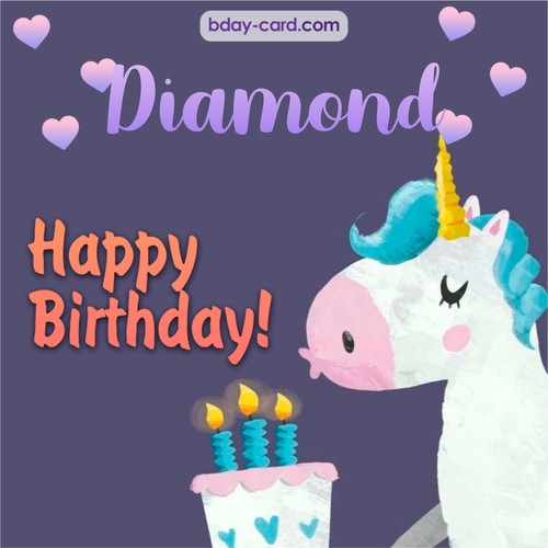 Funny Happy Birthday pictures for Diamond