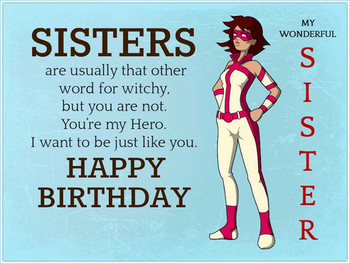 15 Happy birthday sister funny birthday quotes sms messag...