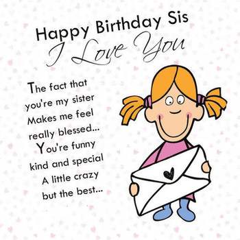 61 Unique happy birthday wishes for sister with images 9 ...