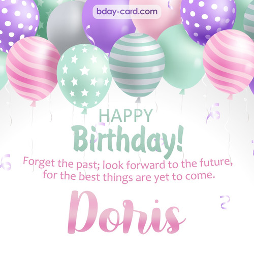 Birthday pic for Doris with balls