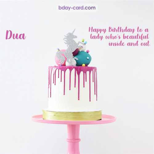 Bday pictures for Dua with cakes
