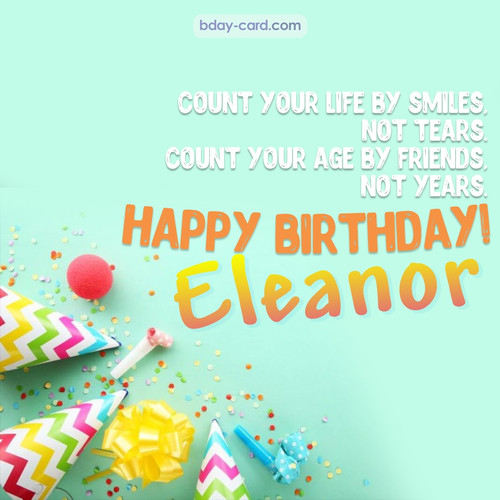 Birthday pictures for Eleanor with claps