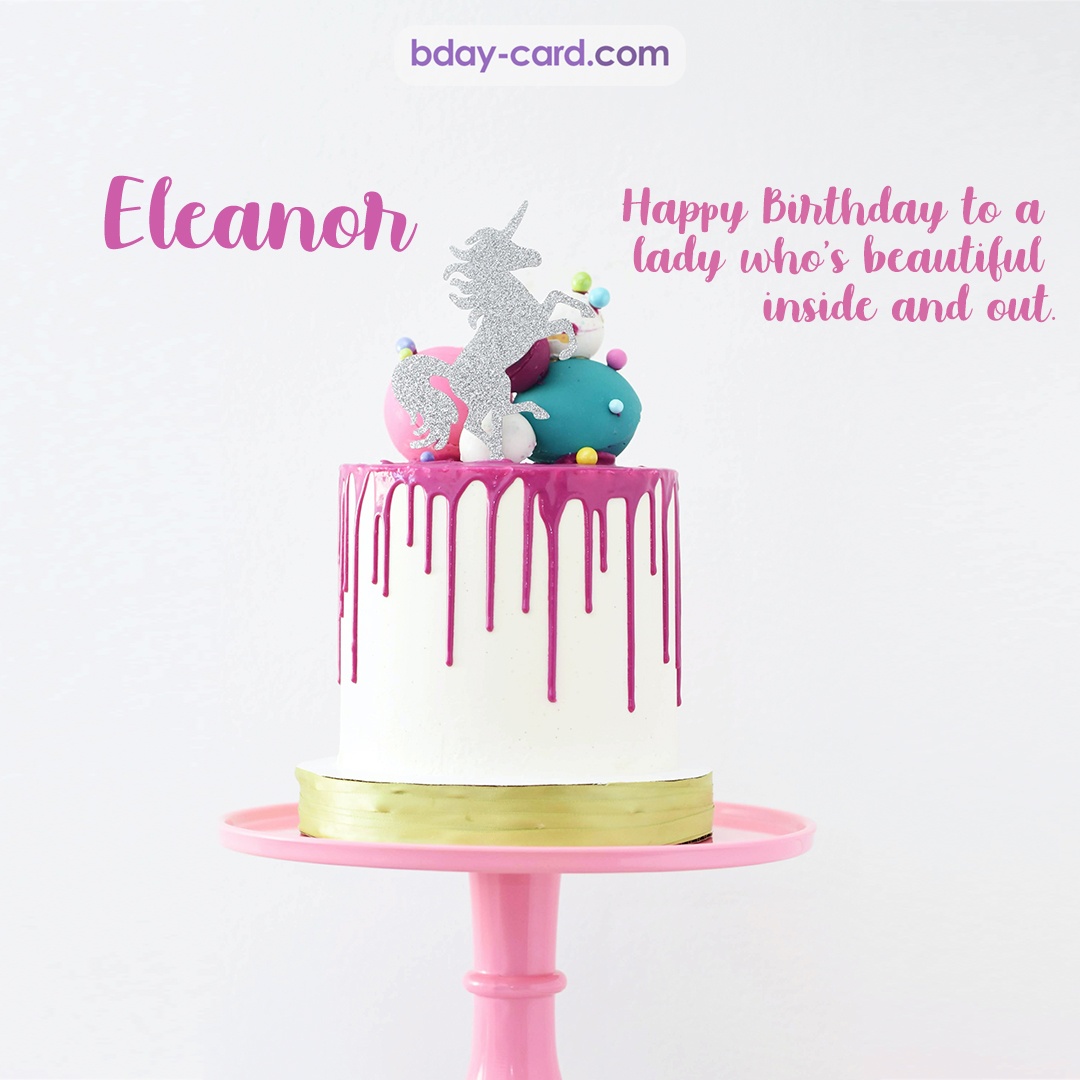 Bday pictures for Eleanor with cakes