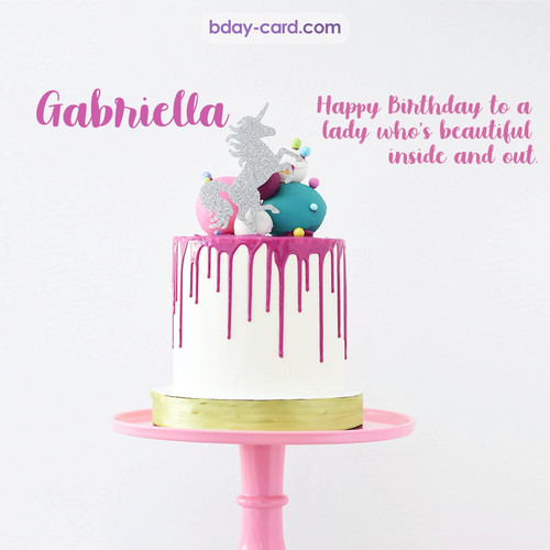 Bday pictures for Gabriella with cakes