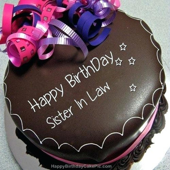 Birthday cake wishes for sister in law best happy ideas on