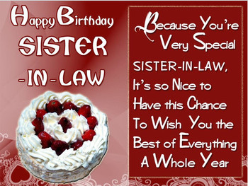 Birthday wishes for sister in law messages amp quotes wis...