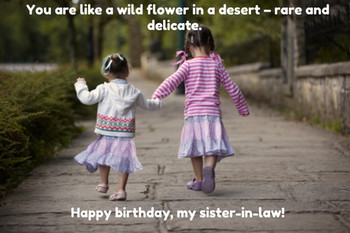 30 Birthday quotes for sister in law with images