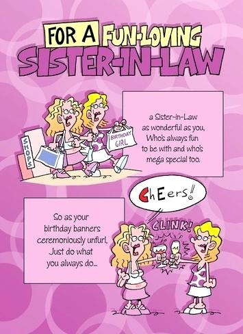 happy birthday sister in law clip art