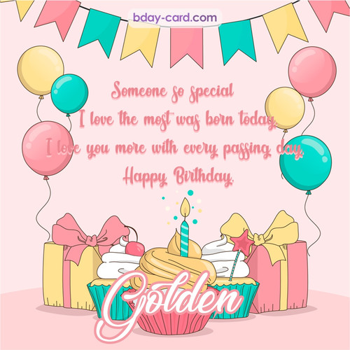 Greeting photos for Golden with Gifts