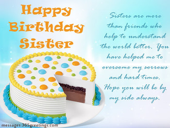 Birthday wishes for sister that warm the heart 365greetings