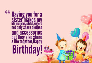 Top 60 images about sweet birthday wishes for sister – bi...