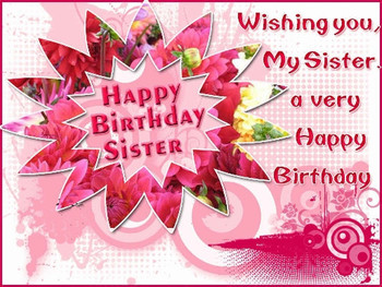 Birthday sms for sister – sms khoj – handpicked sms for e...