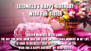 400 Happy birthday sister wishes and quotes