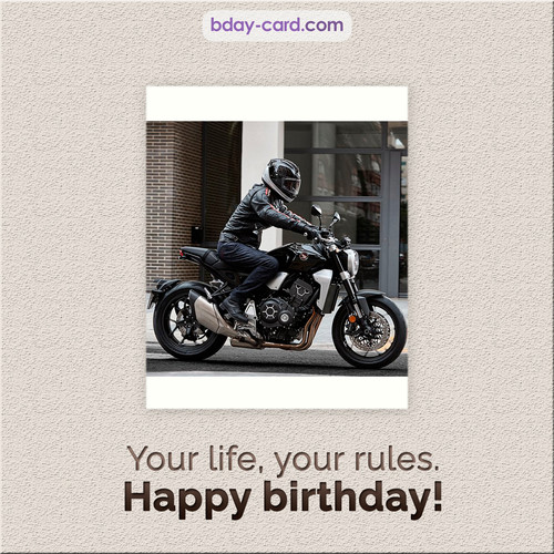 Birthday - Your life, your rules