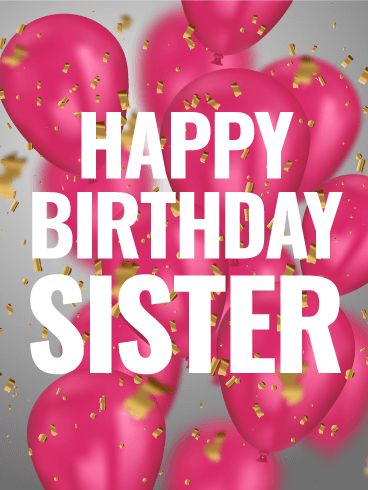 150 Best birthday cards for sister images on