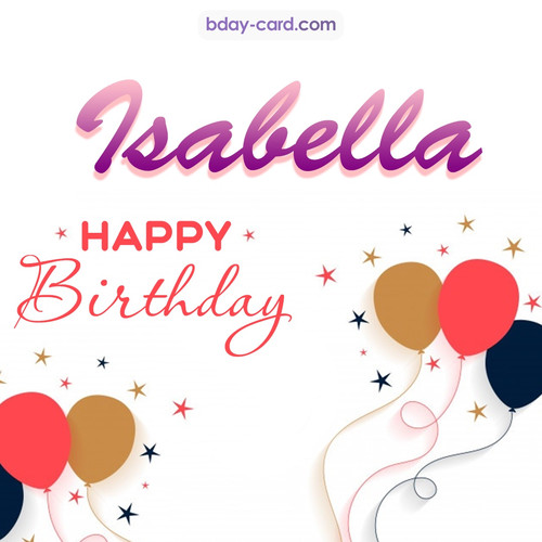 Bday pics for Isabella with balloons