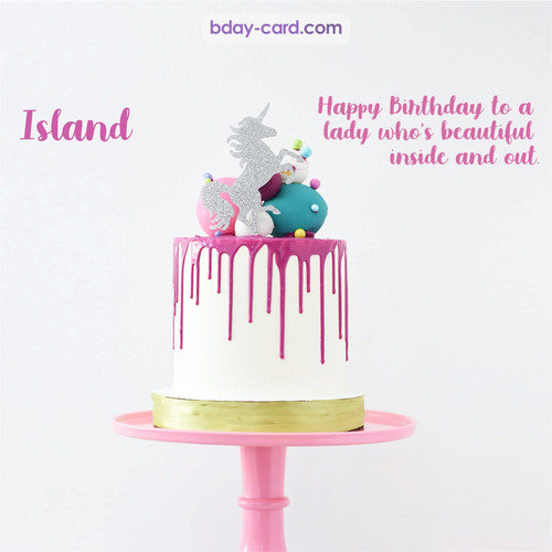 Bday pictures for Island with cakes