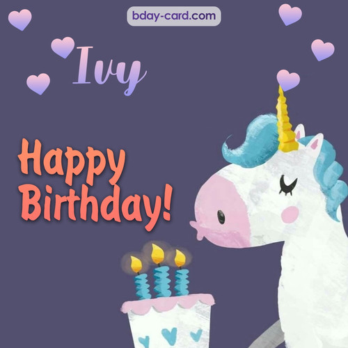 Funny Happy Birthday pictures for Ivy