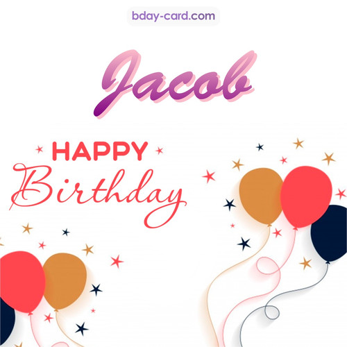 Bday pics for Jacob with balloons