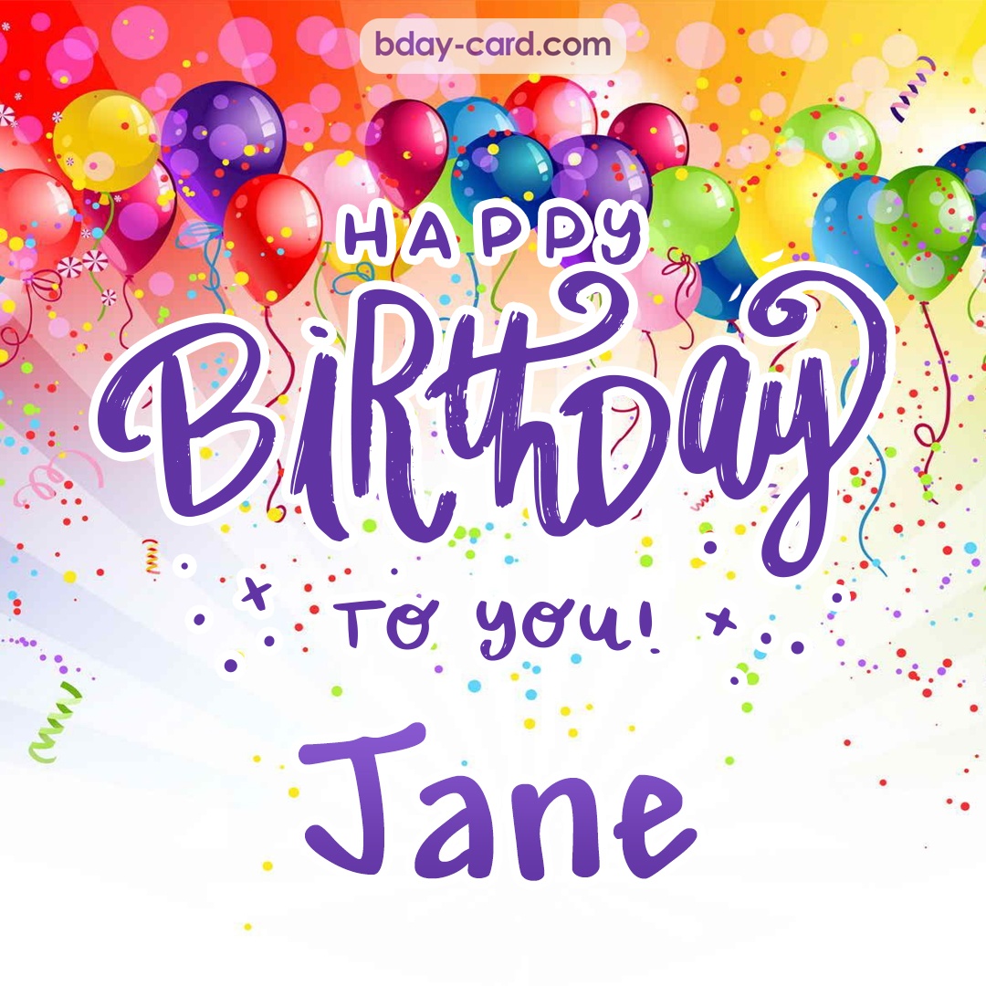 Birthday images for Jane 💐 — Free happy bday pictures and photos | BDay