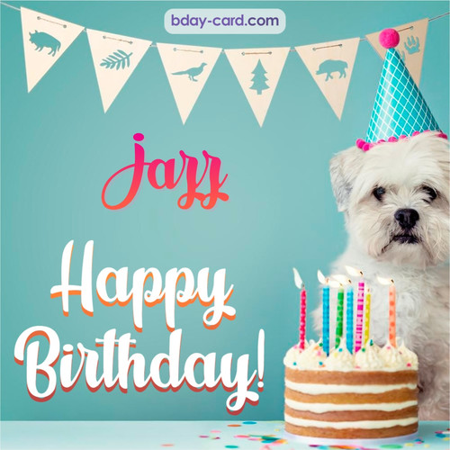 Happiest Birthday pictures for Jazz with Dog